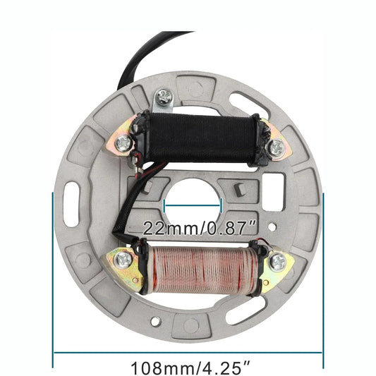 Magneto Stator Plate for Suzuki LT80 Quadsport (1987-2006) | 21003-S005 - goofitmoto