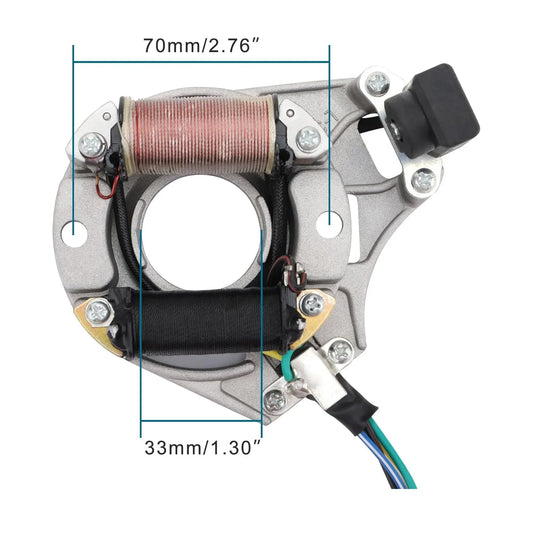 Magneto Stator for 50cc-125cc Kick Start ATV & Pit Bike | TaoTao Kazuma - goofitmoto