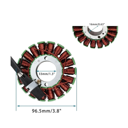 Magneto Stator for Benelli TRK251, BN251, TNT25 & Leoncino 250 - goofitmoto