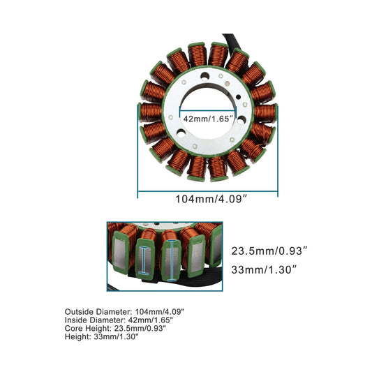 Magneto Stator for Can-Am Outlander Renegade 500 570 800 850 1000 | OEM 420296907 - goofitmoto