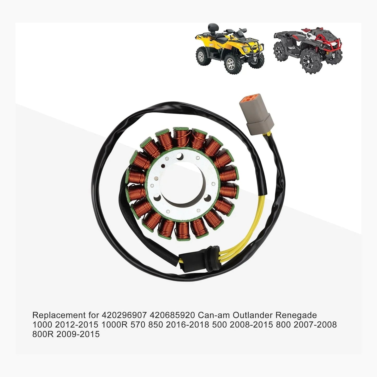 Magneto Stator for Can-Am Outlander Renegade 500 570 800 850 1000 | OEM 420296907 - goofitmoto