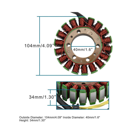 Magneto Stator for Ducati Monster, Multistrada, SS 600-1100 & S4R - goofitmoto