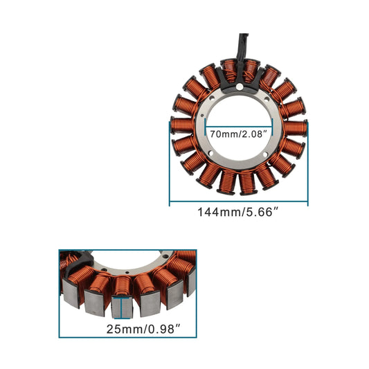 Magneto Stator for Harley Davidson Touring (2006-2017) | OEM 29987-06 - goofitmoto