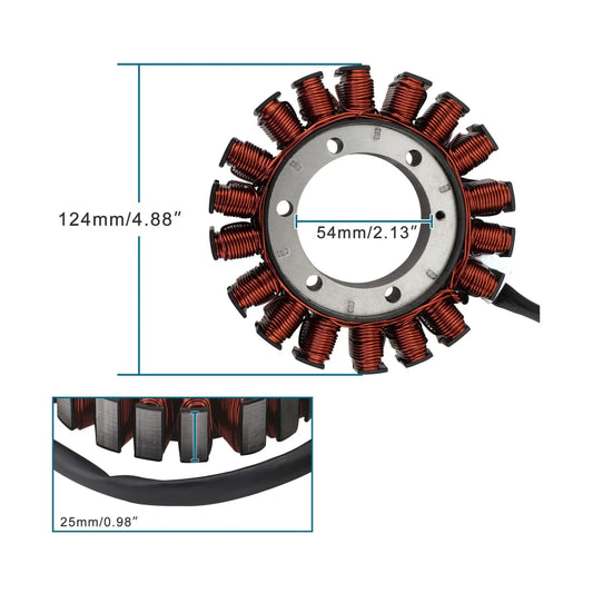 Magneto Stator for Honda CB500F, CB500X, CBR500R & CBR400 (2013-2021) - goofitmoto