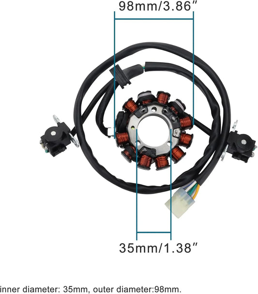 Magneto Stator for Honda CRF450R (2009) | OEM 31120-MEN-A31 - goofitmoto