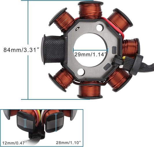 Magneto Stator for KTM 250 EXC-F, 300 XC-W, 400 XC-W, 250 XC | 59039104000