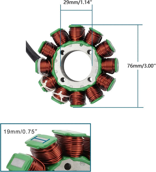 Magneto Stator for KTM 250 XC-F (2011-2015) | OEM 77239004000 - goofitmoto