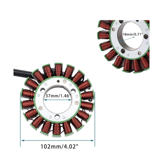 Magneto Stator for Kawasaki ZR400, ZR550, ZX400 | OEM 21003-1038