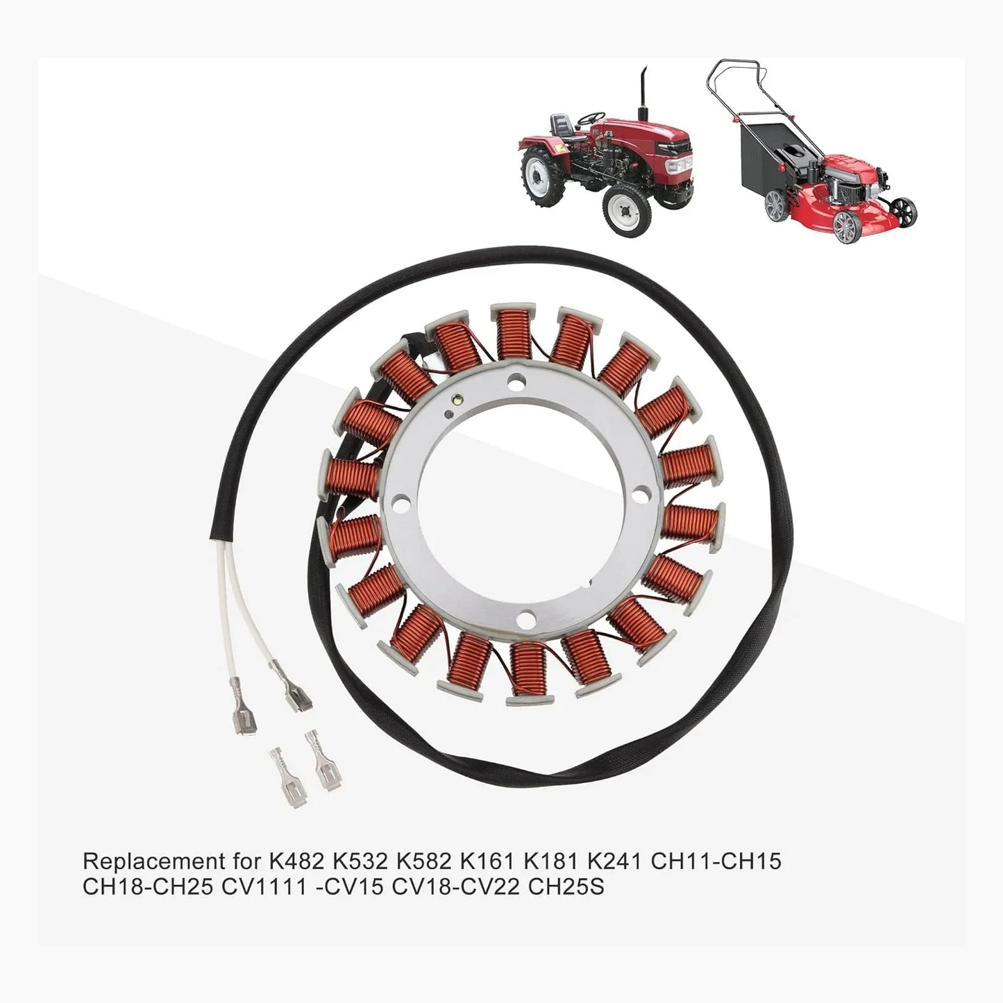 Magneto Stator for Kohler CH11-CH25 & CV11-CV22 Engines | 15/20 Amp Replacement - goofitmoto