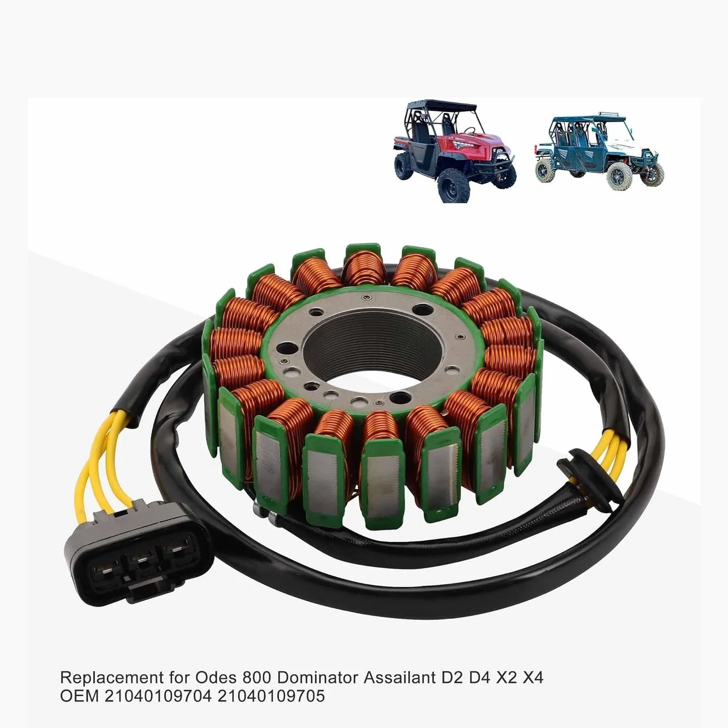 Magneto Stator for Odes Dominator 800 & Assailant | OEM 21040109704 - goofitmoto