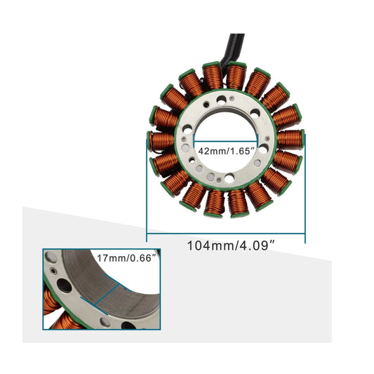 Magneto Stator for Polaris Trail Blazer & Trail Boss 330 | OEM 3090278 - goofitmoto