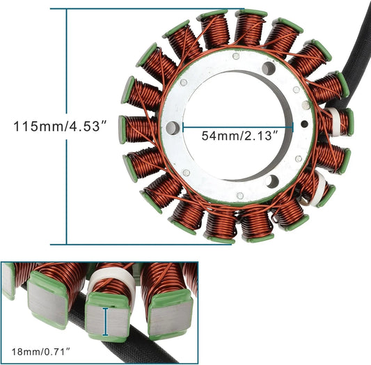 Magneto Stator for Suzuki Boulevard C90 & C90T (2005-2009) | OEM 32101-10F11 - goofitmoto