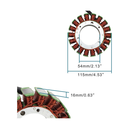 Magneto Stator for Suzuki LTA450X LTA500X King Quad | OEM 32101-11H00