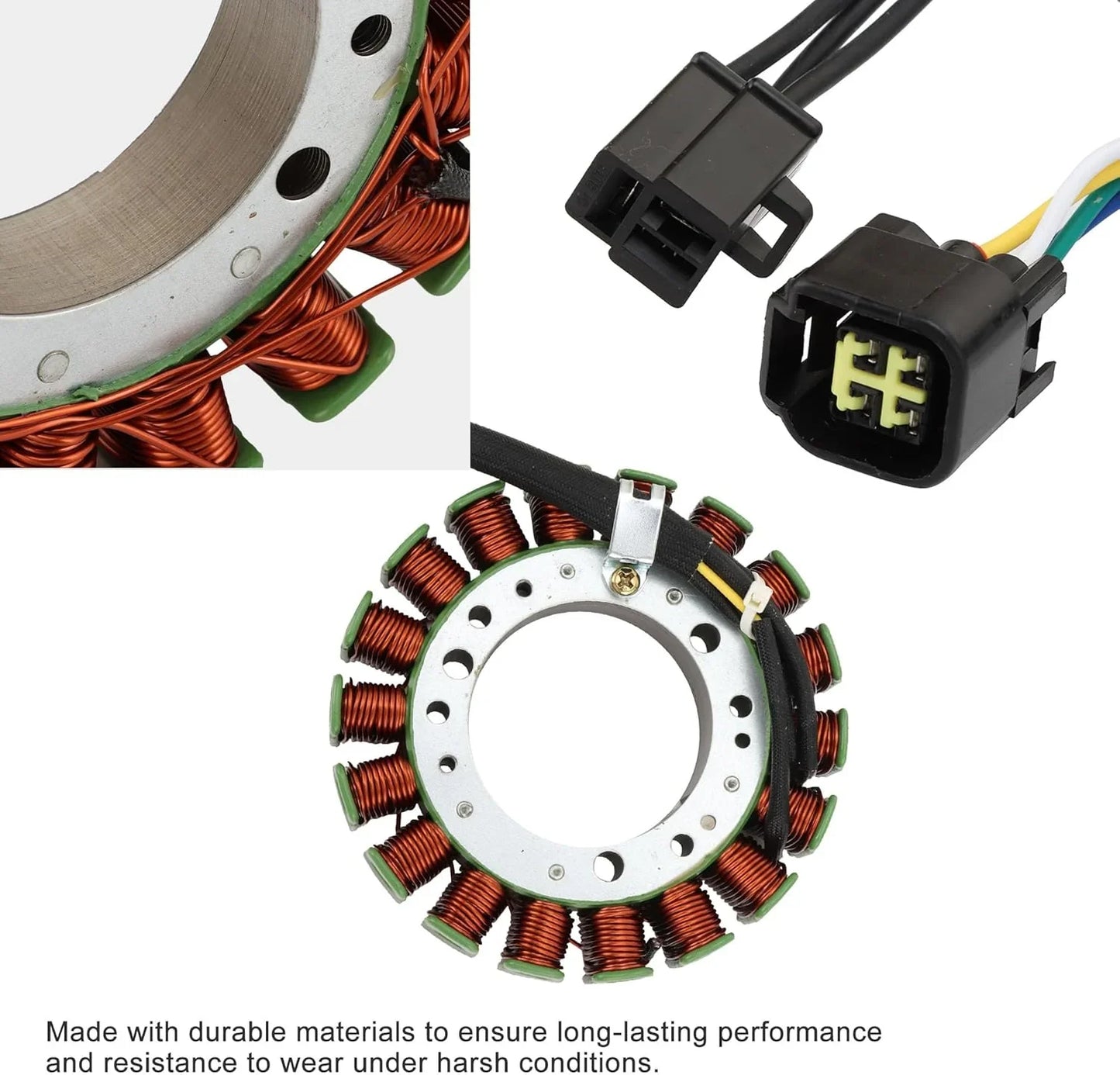 Magneto Stator for Suzuki QuadRunner 500 & QuadMaster 500 (1998-2002) | 32101-09F00 - goofitmoto
