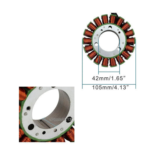 Magneto Stator for Suzuki VS1400 Intruder & Boulevard S83 | OEM 32101-38B02 - goofitmoto