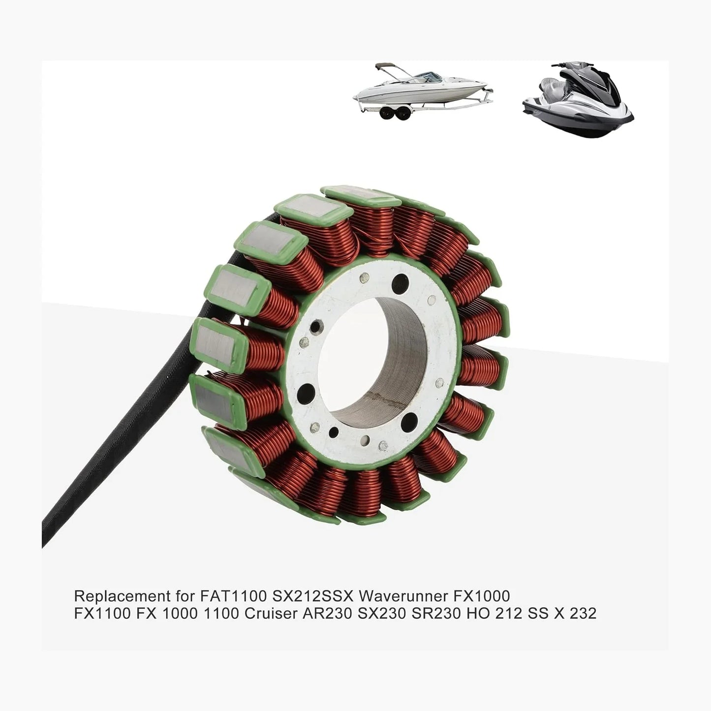 Magneto Stator for Yamaha FX1000, FX1100, AR230, SX230 & WaveRunner - goofitmoto
