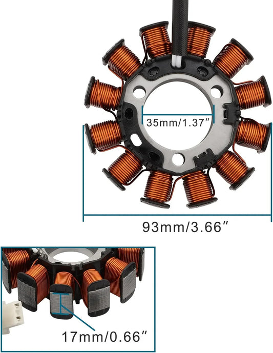 Magneto Stator for Yamaha FZ25 (2018) | OEM B97-H1410-00 - goofitmoto