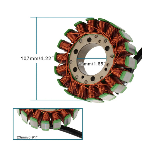Magneto Stator for Yamaha Grizzly 700 & Kodiak 700 (2016-2018) | B16-H1410-00-00 - goofitmoto