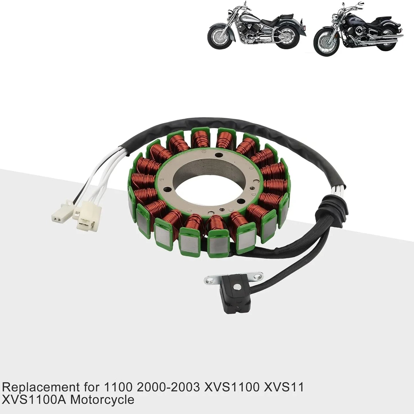 Magneto Stator for Yamaha V-Star 1100 XVS1100 XVS1100A (2000-2003) - goofitmoto
