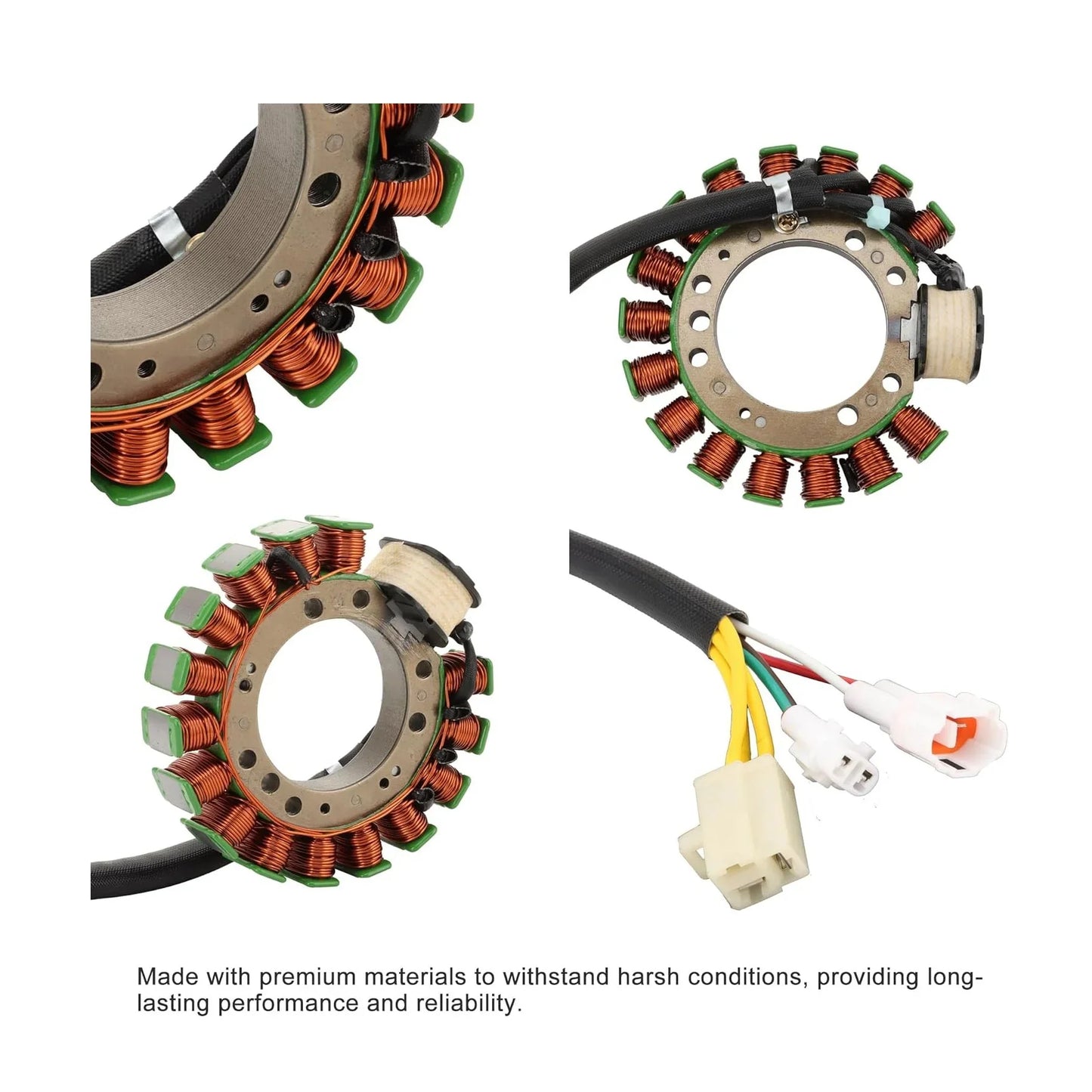 Magneto Stator for Yamaha Warrior 350 & Moto-4 (1995-2001) | 3HN-85510-10-00 - goofitmoto