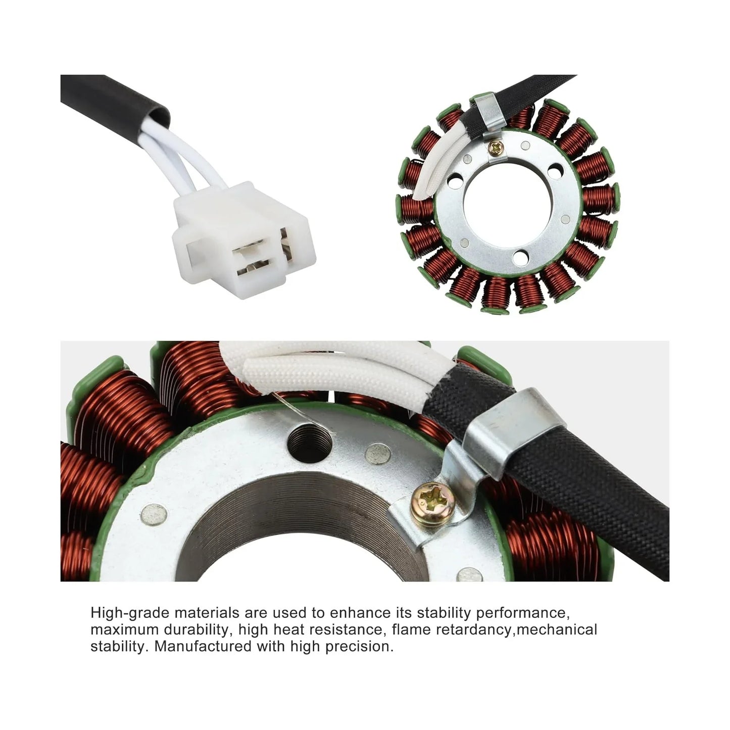 Magneto Stator for Yamaha XJR400 & XJR400R (1993-2007) | 4HM-81410-00-00 - goofitmoto