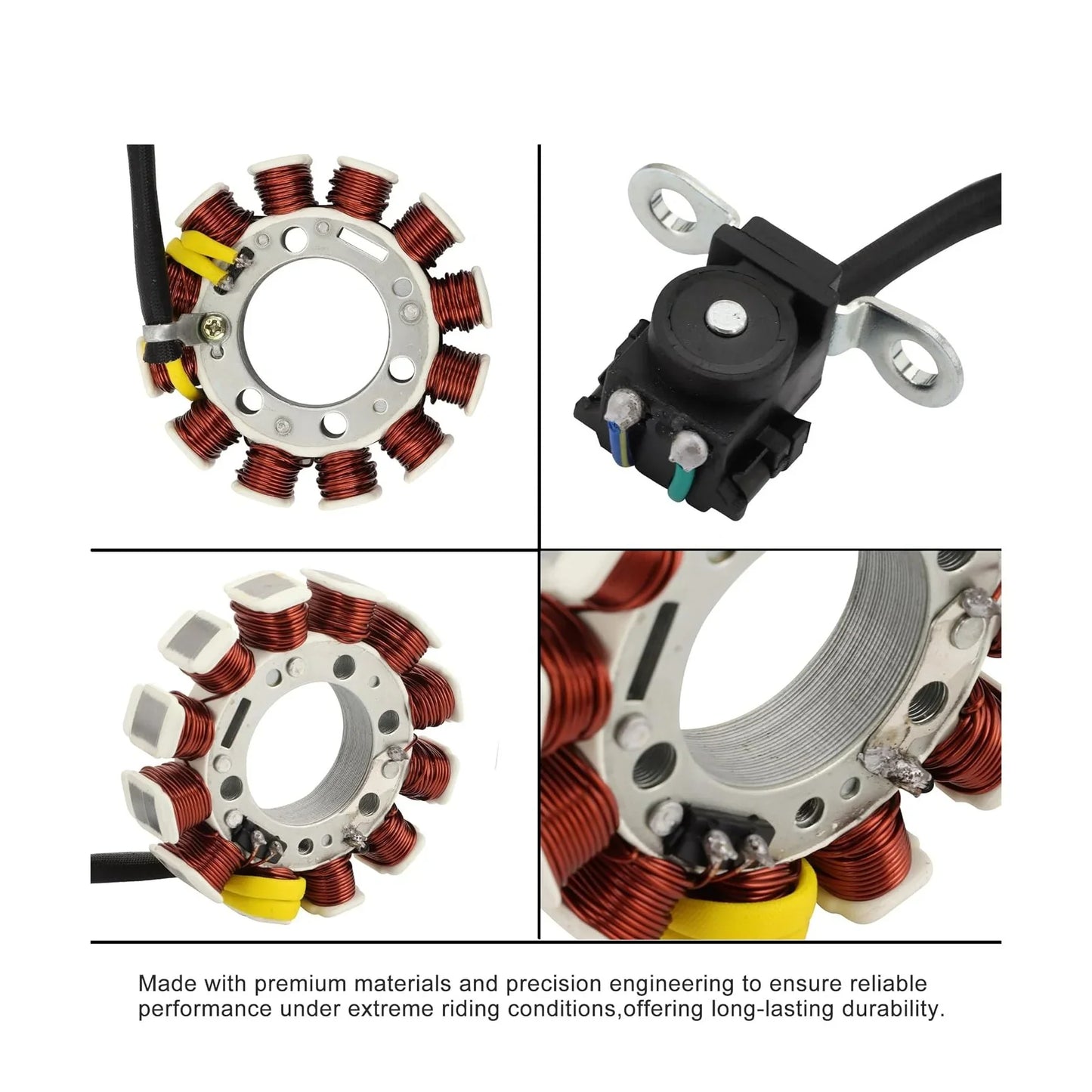 Magneto Stator for Yamaha XT125 XT125R XT125X | 3D6-H1410-00 - goofitmoto