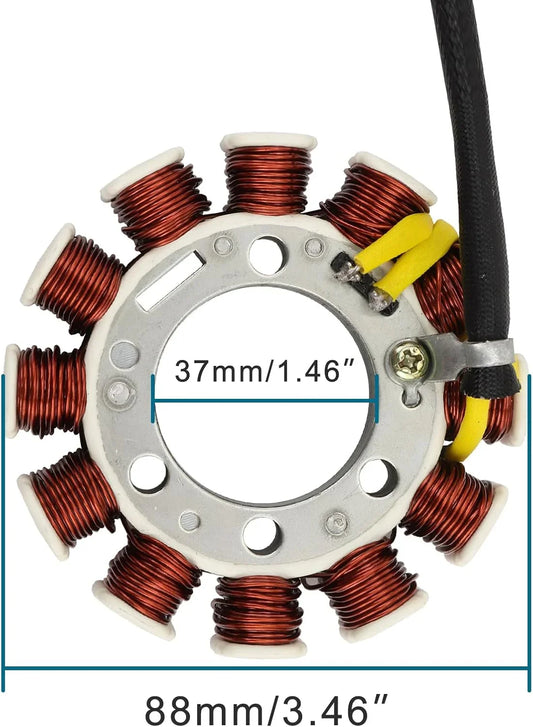 Magneto Stator for Yamaha XT125 XT125R XT125X | 3D6-H1410-00 - goofitmoto