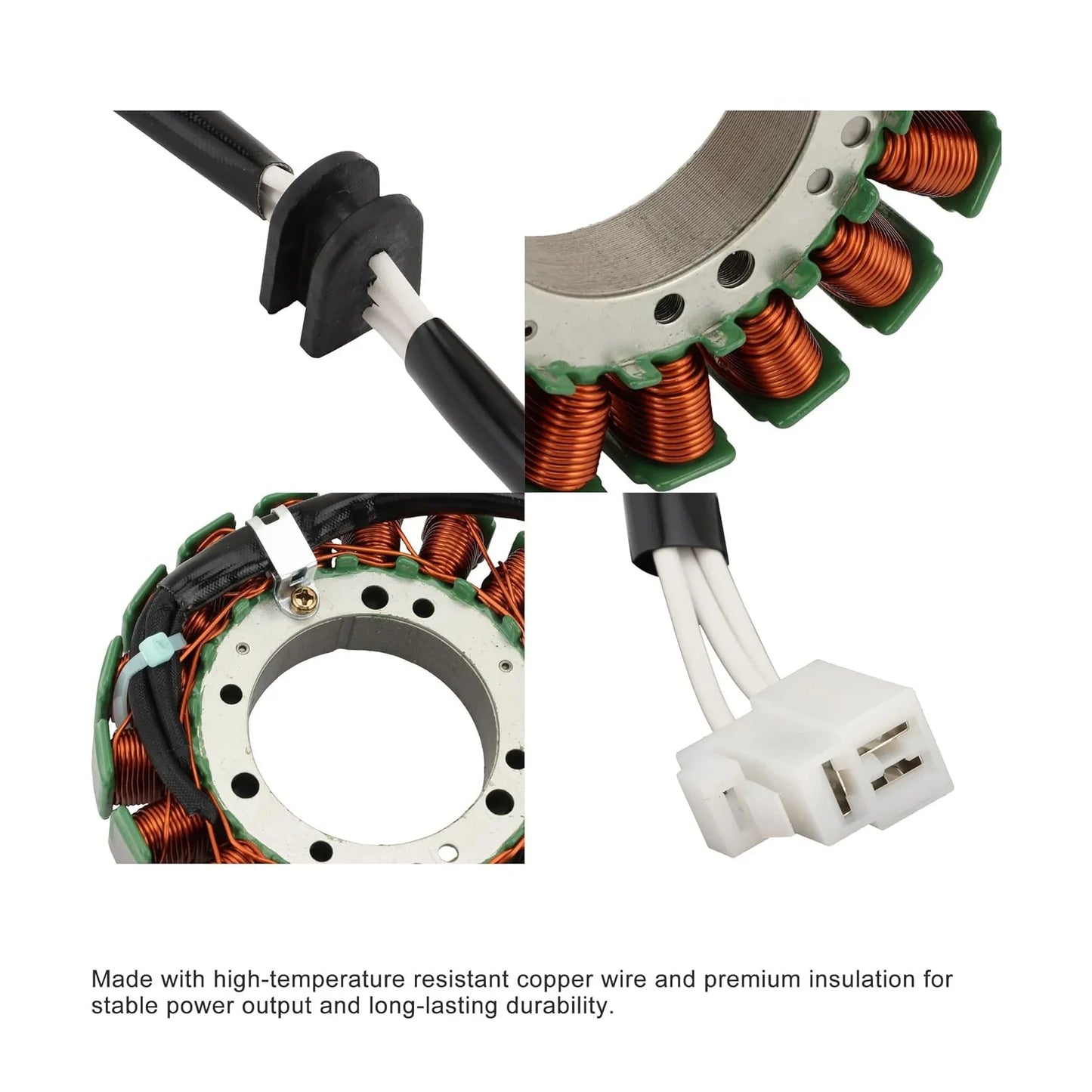 Magneto Stator for Yamaha XVZ1300 Royal Star, Venture & Tour Deluxe | 4XY-81410-02 - goofitmoto