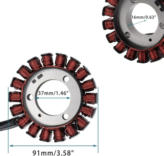 Magneto Stator for Yamaha YZF-R15 & Suzuki GSX-R600 (1997-2000) - goofitmoto