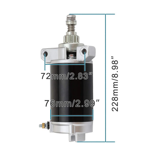 Starter Motor for Yamaha F40, Mercury 30HP/40HP & Parsun | OEM 67C-81800-02 - goofitmoto
