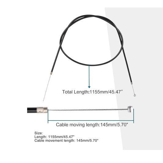 45.47" Rear Brake Cable for 43cc, 47cc, & 49cc 2-Stroke Mini Bikes | 1155mm - goofitmoto