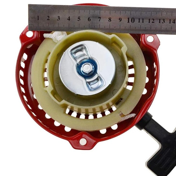 GOOFIT 3 Holes Pull Recoil Starter Replacement for 4 Stroke 152F GX100 Generator Lawn Mower Water Pump Pressure Power Washer Engine