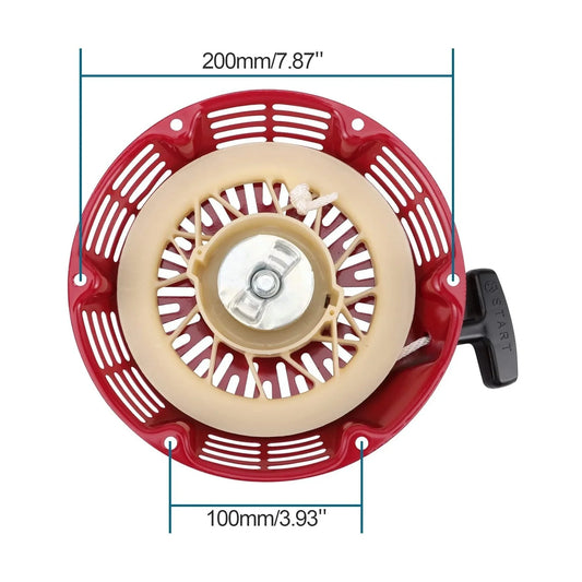 Aluminum Recoil Starter for 188F GX390 13HP 5KW Generator ATV - 200mm - goofitmoto