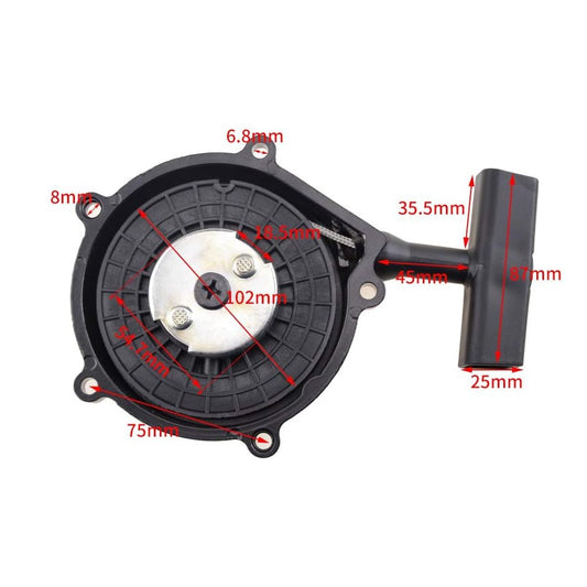 GOOFIT Hand Pull Start for GY6 150cc 180cc 200cc 250cc 260cc 300cc ATV UTV Scooter Dirt Bike Go Kart Tricycle Built In Reverse Gear