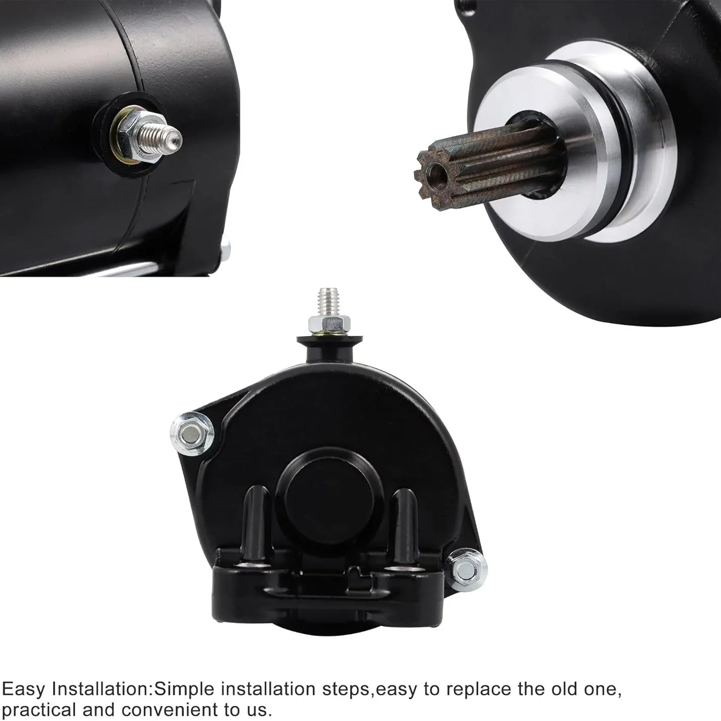 Starter Motor for Yamaha WaveRunner VX1100 Deluxe, Sport, Cruiser | OEM 6D3-81800-00 - goofitmoto