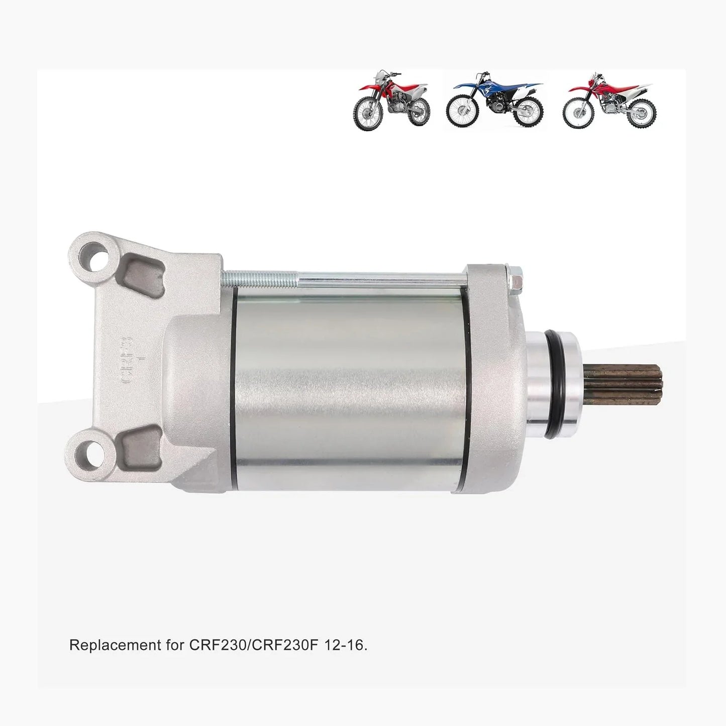 Starter Motor for Honda CRF230F (2012–2016) | 9-Tooth High-Torque Replacement - goofitmoto