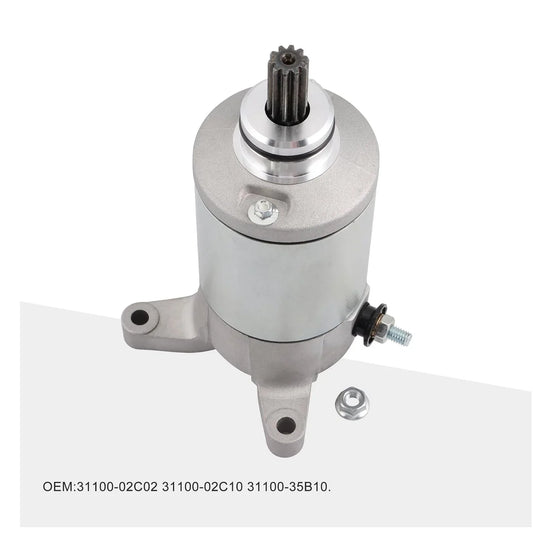 Starter Motor for Suzuki LT-F160, LT-F230, LT-F250 QuadRunner (1985–2014) | 10-Tooth CCW - goofitmoto