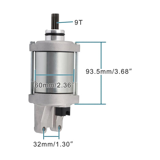 Starter Motor for Honda CB650R, CBR650R, CB650F, CBR650F | OEM 31200-MJE-DB1 - goofitmoto