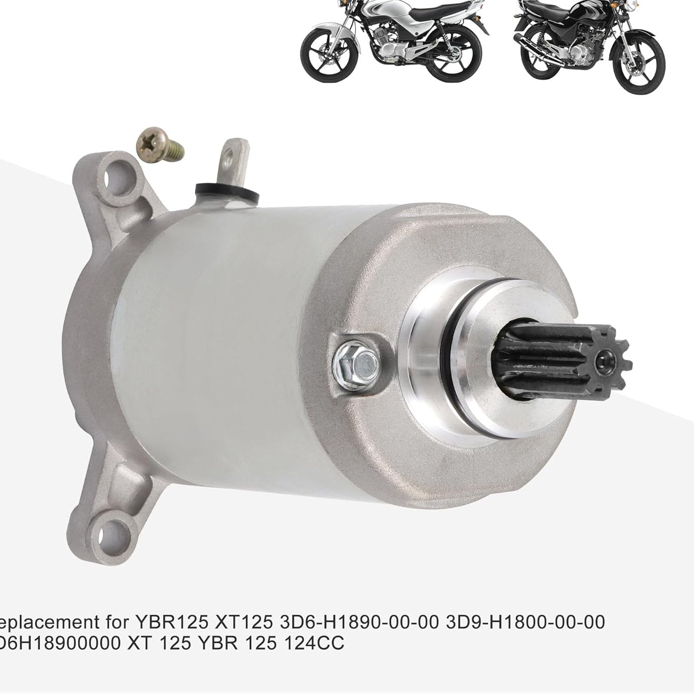 Starter Motor 3D6-H1890-00-00 For Yamaha YBR125 XT125