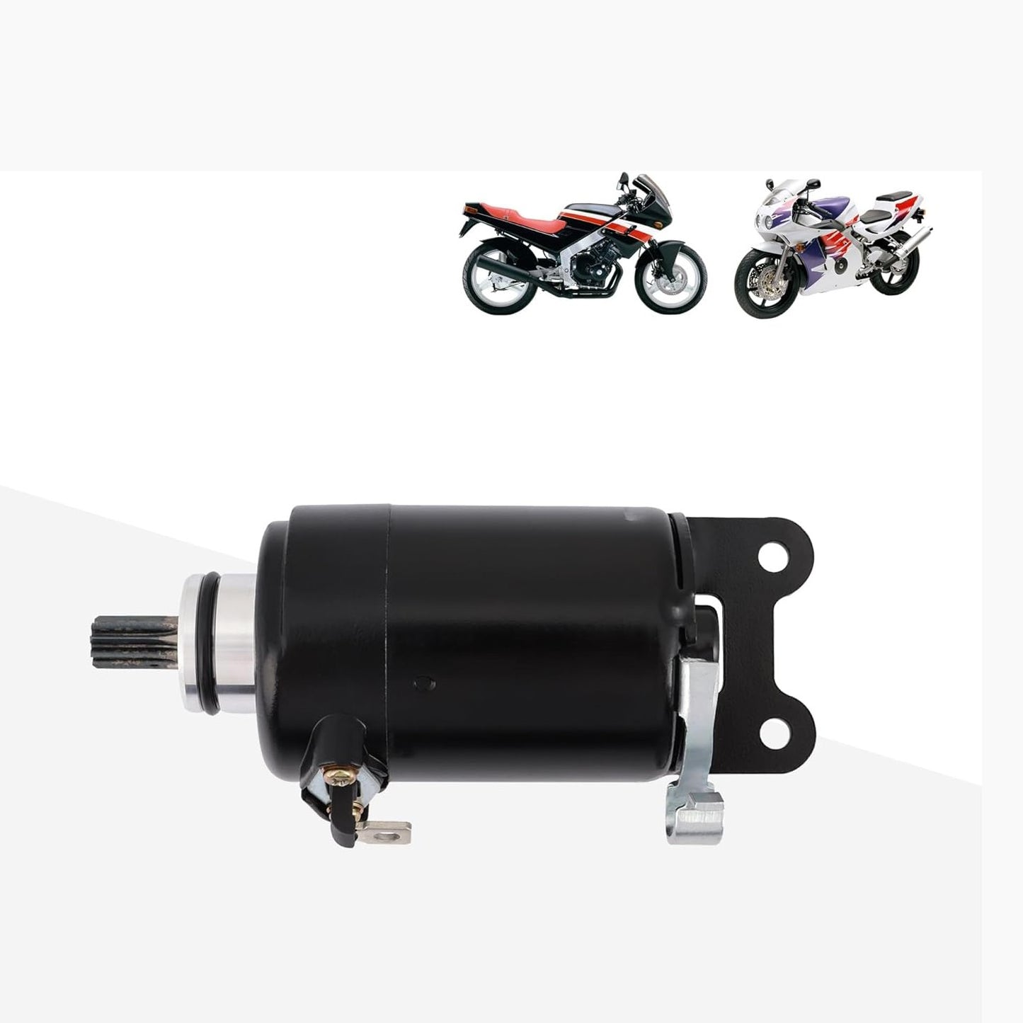 GOOFIT 12V Motorcycle Starter Motor Replacement for GY12 CBR250 Hornet 1996-2008 JADE 250 CCW