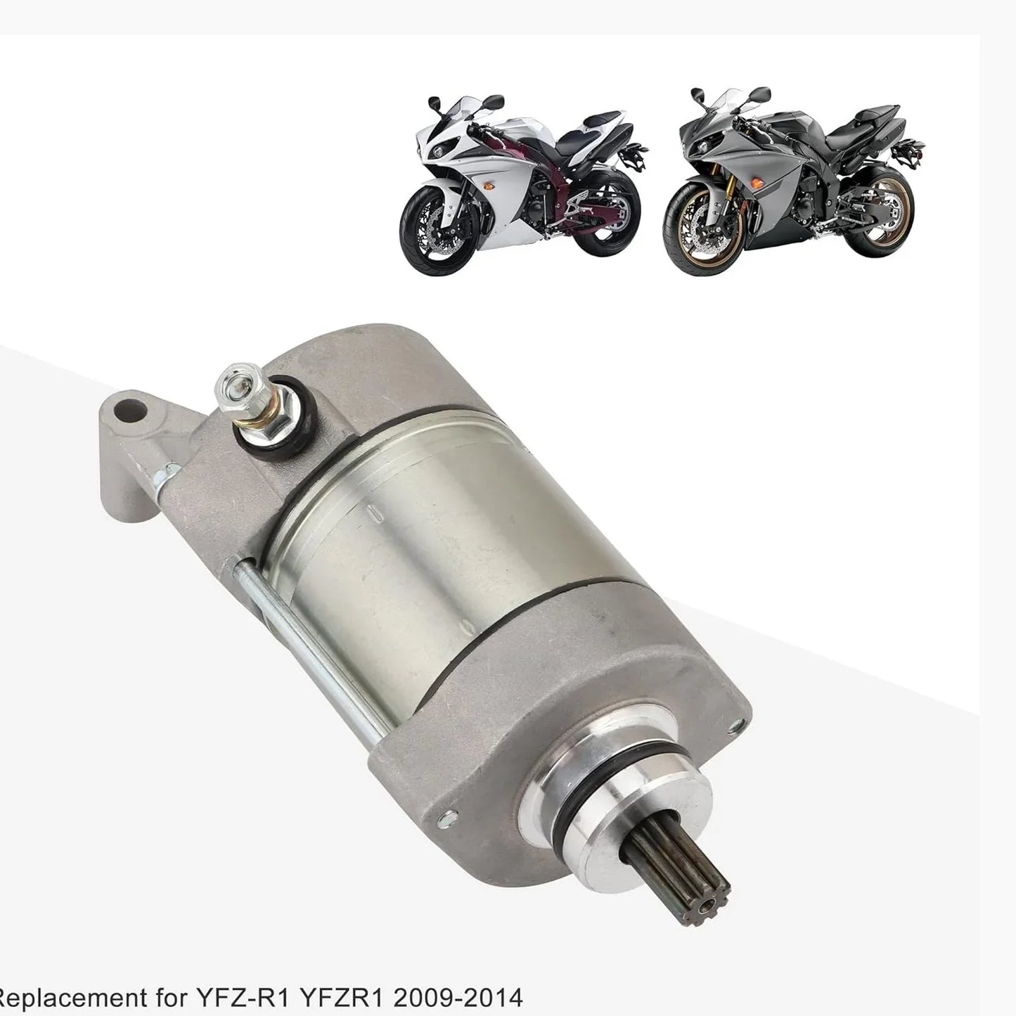 Starter Motor for Yamaha YZF-R1 (2009–2014) | OEM 14B-81890-00 - goofitmoto