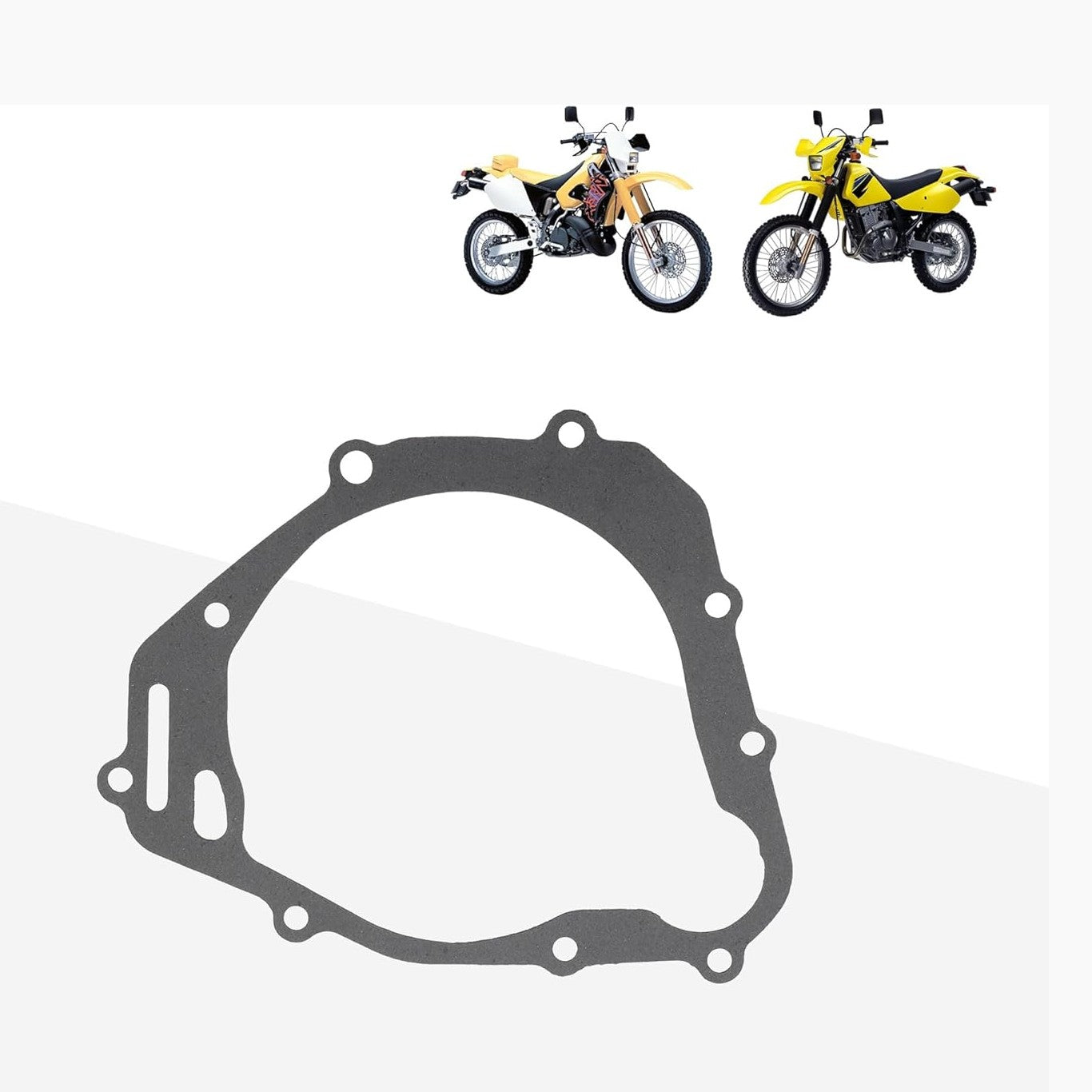 GOOFIT Motorcycle Stator Magneto Generator Cover Gasket Replacement for DR-Z250 2001-2009 DR250 1998-2000 11483-13E00