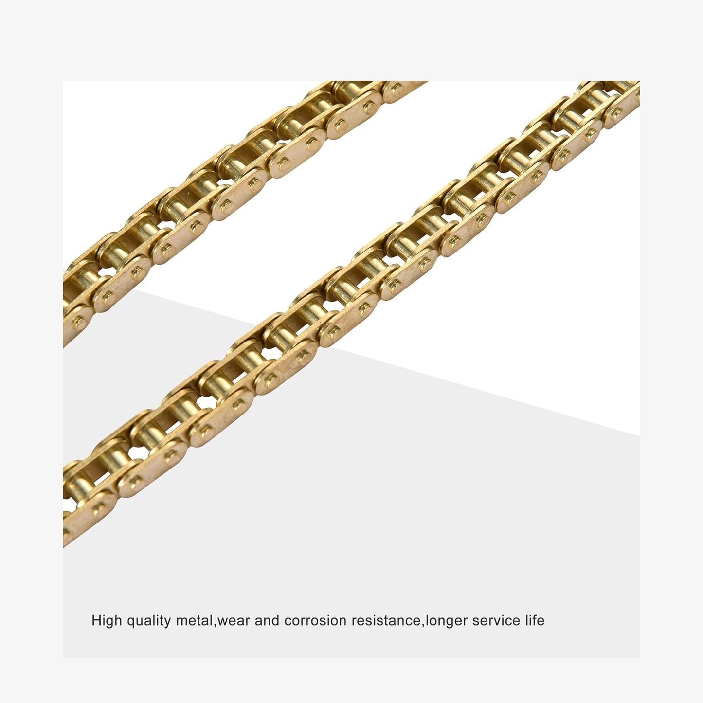 GOOFIT T8f 118 Chain Replacement for 33cc 47cc 49cc Mini ATV Quad Chopper Pocket Bike G-Scooter