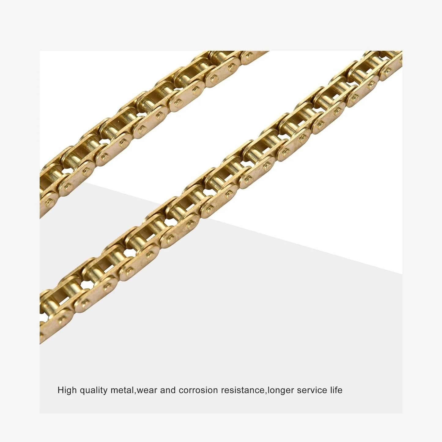 T8F Drive Chain (118 Links) for 33cc 47cc 49cc Pocket Bike, Mini ATV, & G-Scooter - goofitmoto
