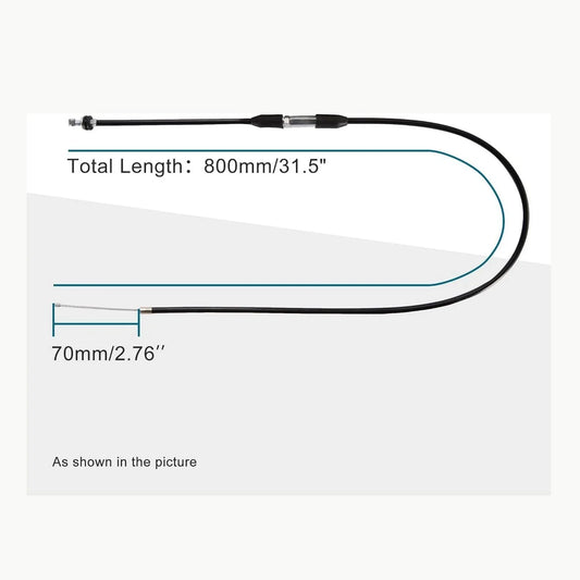 31.5" Throttle Cable with Adjuster for 50cc–125cc TaoTao, Roketa, Baja ATV Quad - goofitmoto