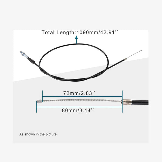 42.91" Throttle Cable for 200cc 250cc Pit Dirt Bike, ATV & Quad - goofitmoto