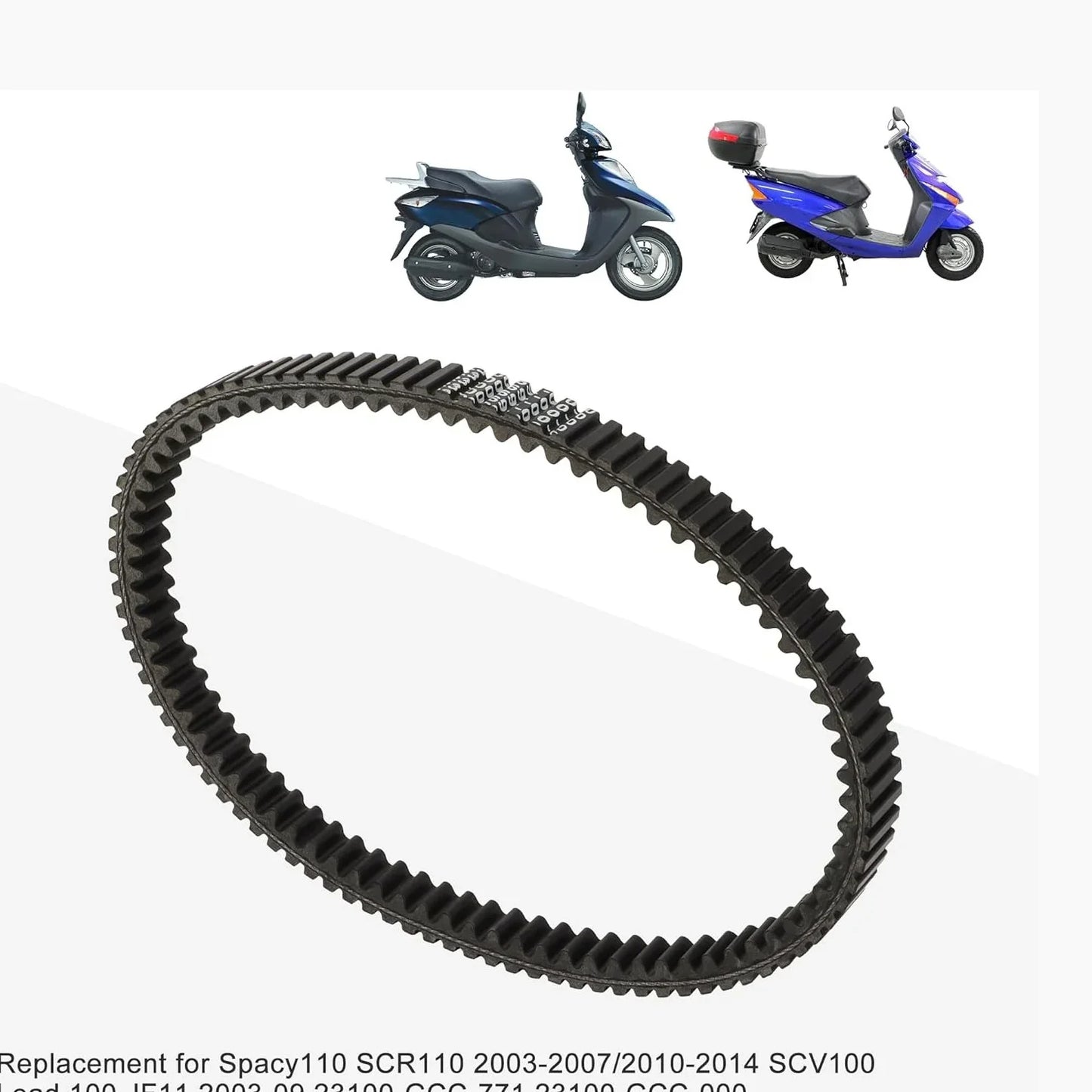 CVT Transmission Belt 23100-69T-000-00 for Honda SCR110 & SCV100 - goofitmoto