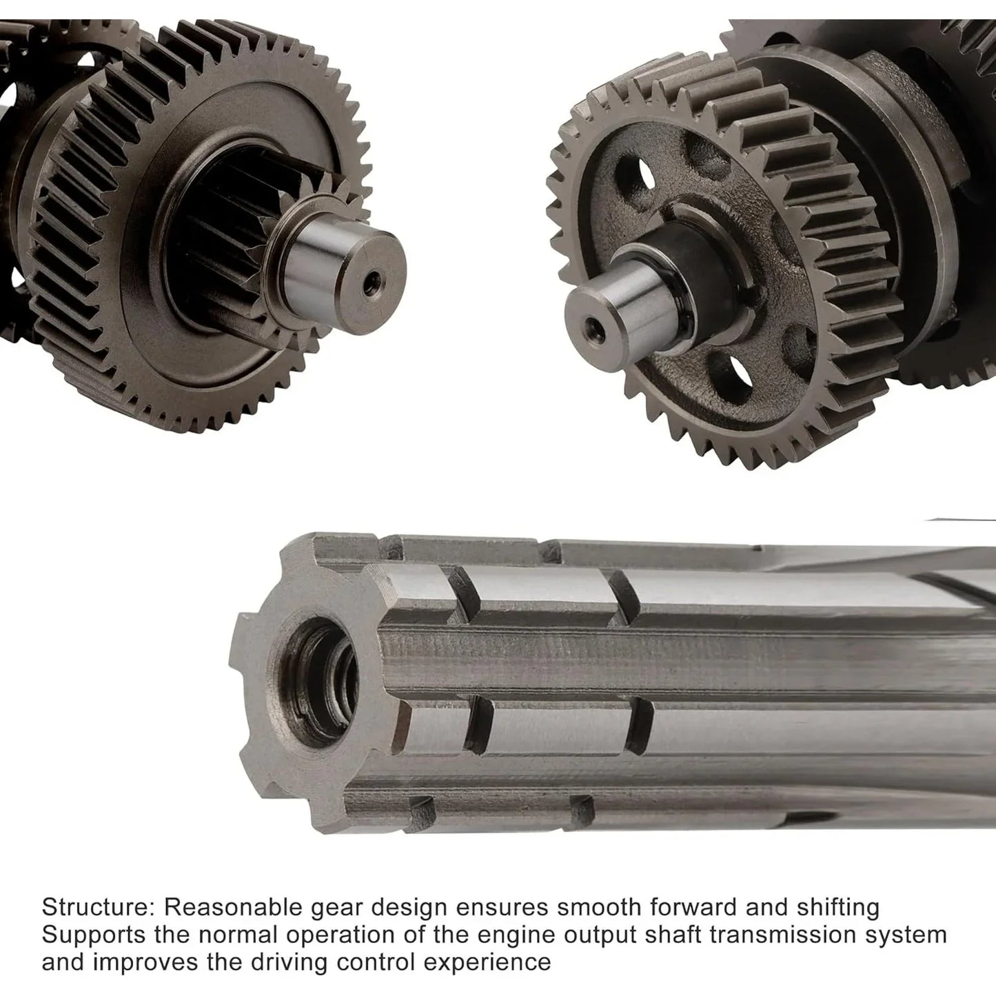 117mm Transmission Intermediate Gear Shaft Set for GY6 200cc ATV & Go-Kart - goofitmoto