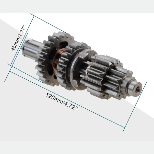 Transmission Gearbox Spindle for 50cc 110cc 125cc GY6 & YX Engine Pit Dirt Bike - goofitmoto