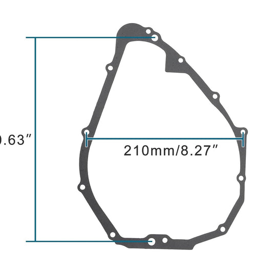 GOOFIT Motorcycle Stator Generator Cover Gasket Replacement for V-Max1200 VMX12 VMX1200 XVZ13 86-93 XVZ12